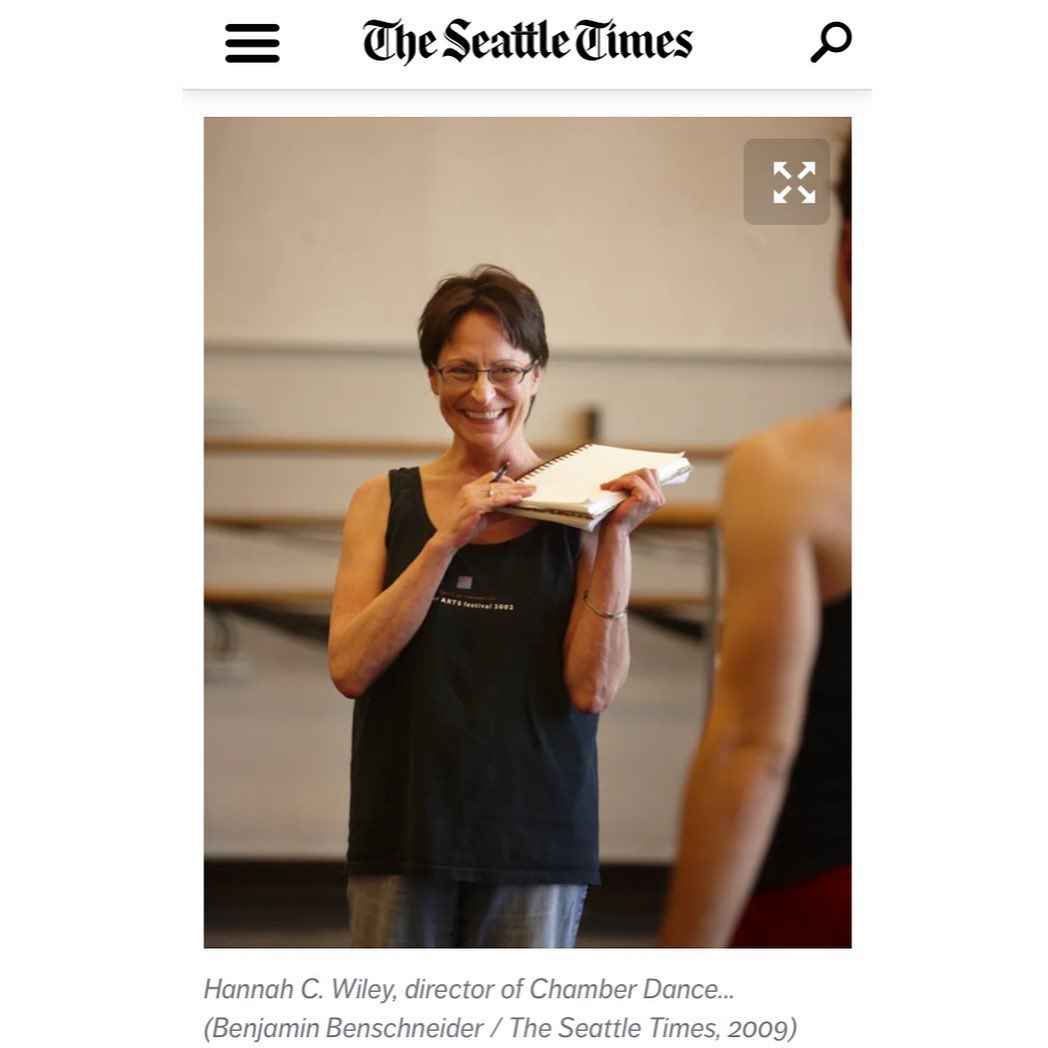 Hannah Wiley in the Seattle Times 