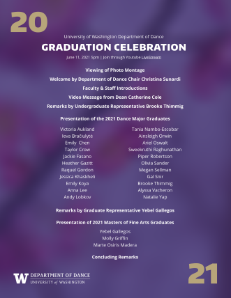 purple program white text