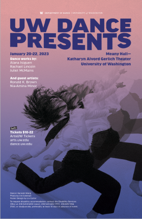 UW Dance Presents Poster