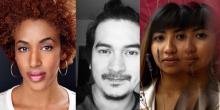 headshots of each invited Village Theater artist resident.