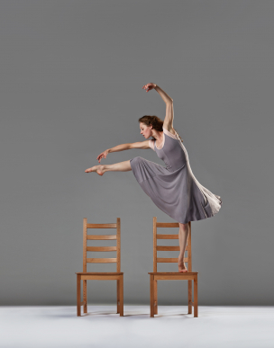 Laura Halm in Zvi Gotheiner's "Chairs"