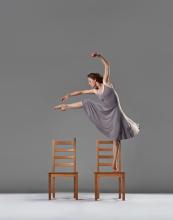 Laura Halm in Zvi Gotheiner's "Chairs"
