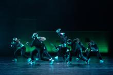 group dancing on stage 