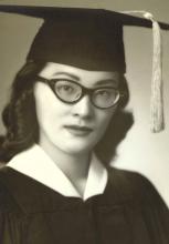 Graduation photo of Helene Tsutsumoto Yorozu 