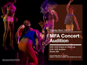MFA Dance Concert Audition 
