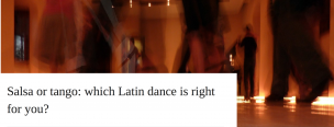 Salsa or Tango