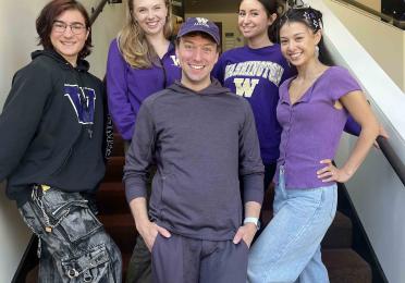 UW alumni and dance majors in the "Brigadoon" cast