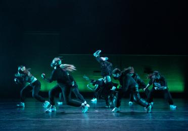 group dancing on stage 