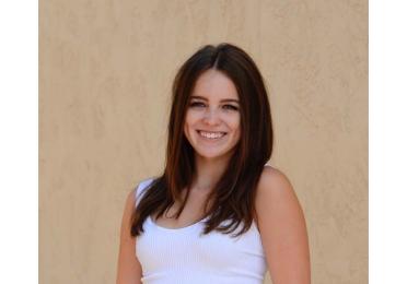 Natalie Hoffman smiles
