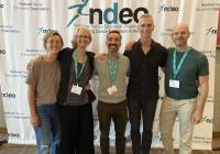 UW Alumni posing at the National Dance Education Organization Conference 