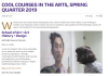 photo of Colege and Arts & Sciences article, "Cool Courses in the Arts"