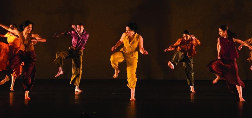Dancers in the 2023 UW Dance Presents Concert.